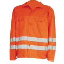 Veste réfléchissante orange légère pour homme